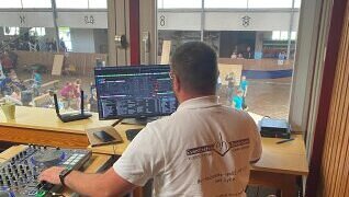 Auf einem Voltigierturnier